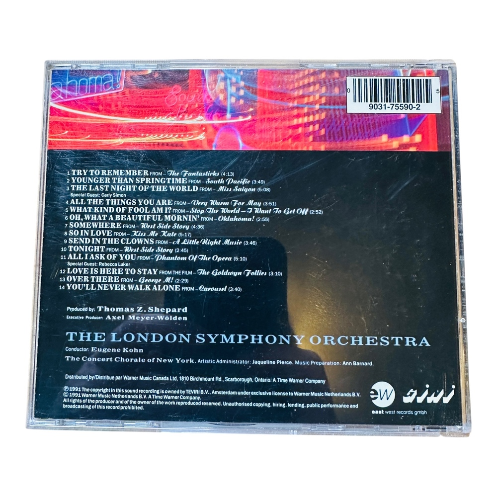 East West Records Placido Domingo The Broadway I Love CD Vocal Collection - Picture 2 of 2